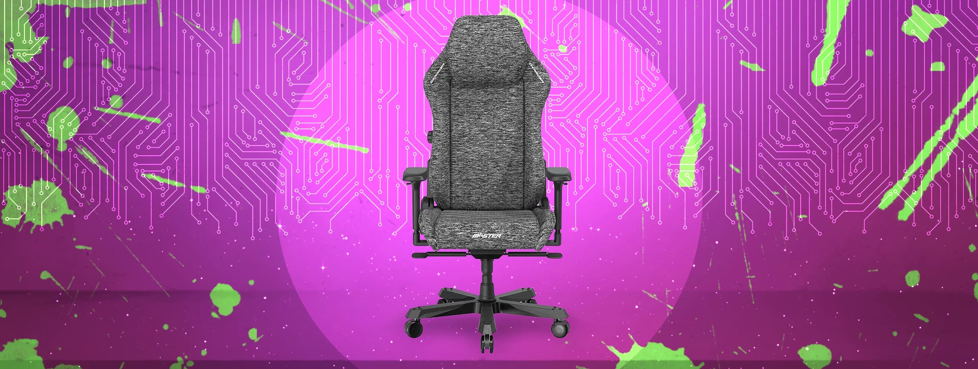 صندلی گیمینگ دی ایکس ریسر Dxracer Master Series 2025 XL Fabric Gray