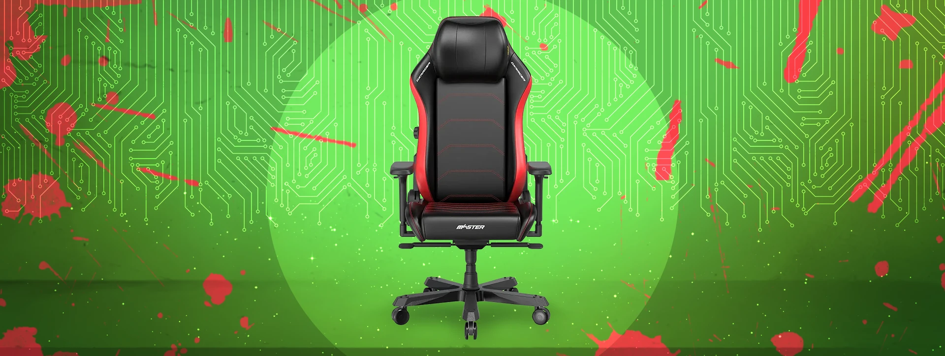 صندلی گیمینگ دی ایکس ریسر Dxracer Master Series 2025 XL Black Red