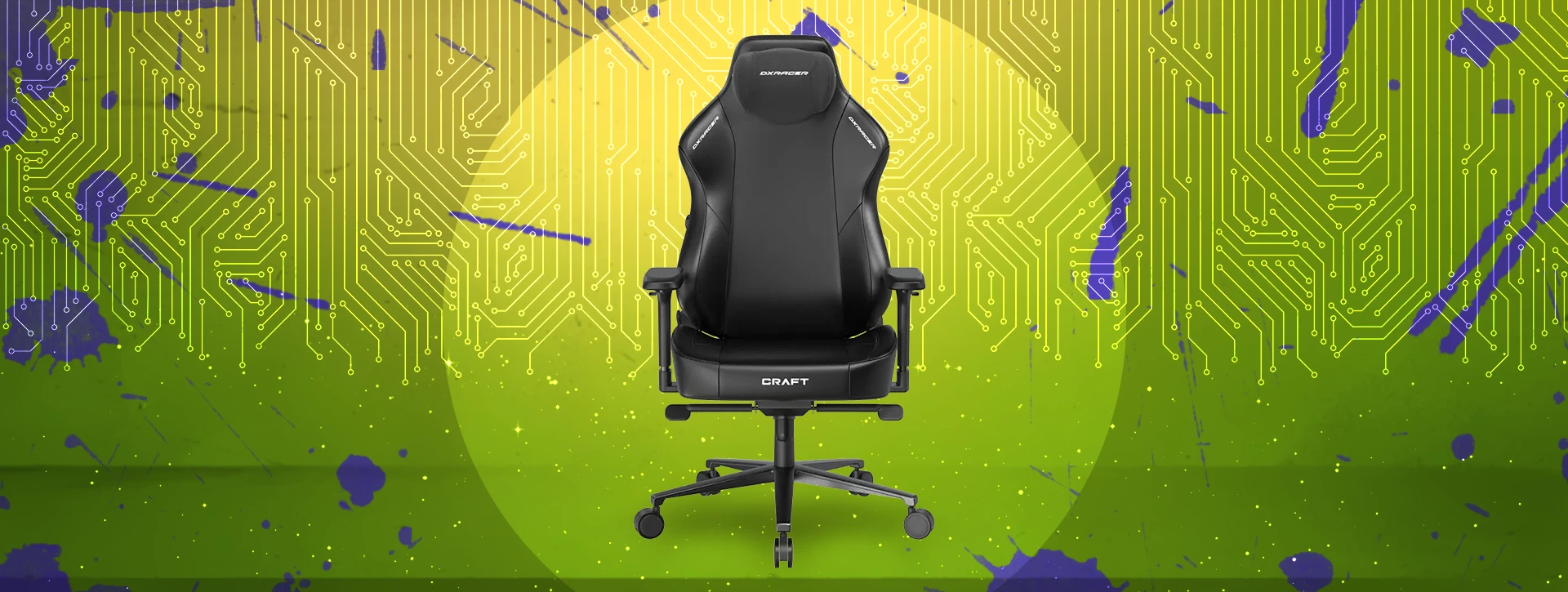 صندلی گیمینگ دی ایکس ریسر Dxracer Craft Series 2025 XL Black