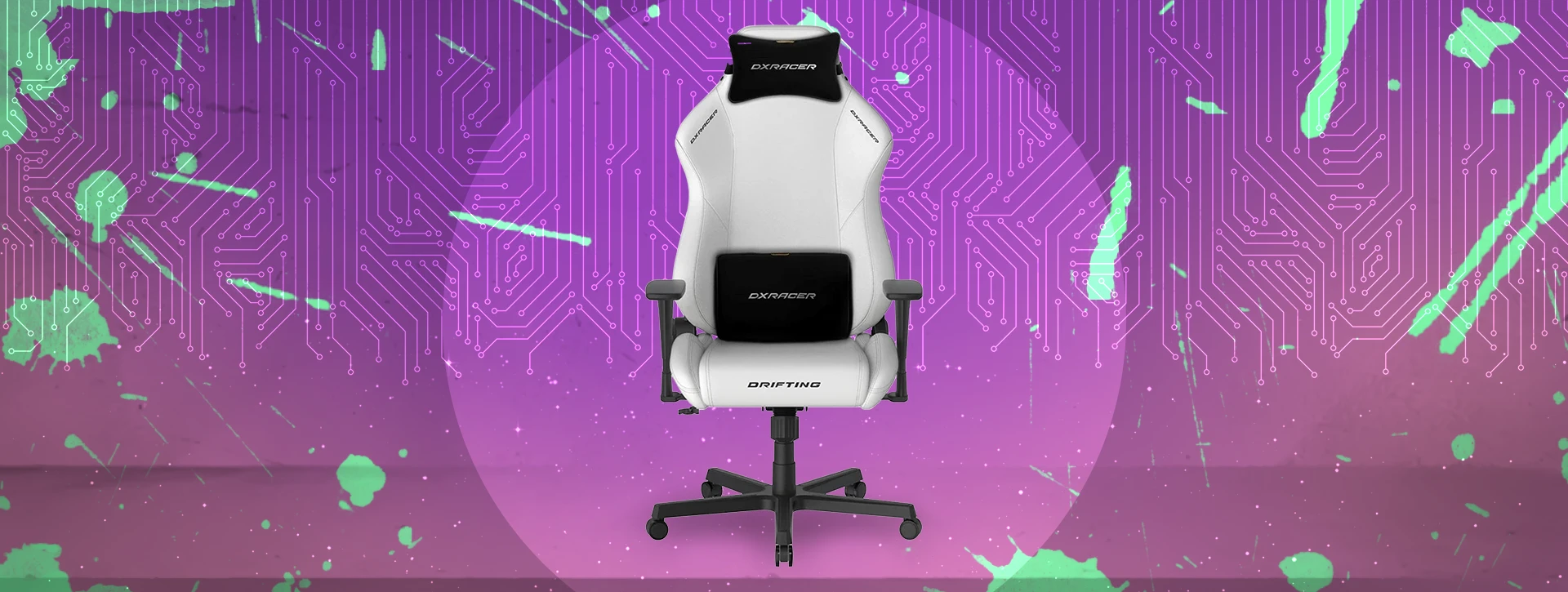 صندلی گیمینگ دی ایکس ریسر Dxracer Drifting Series 2025 L White