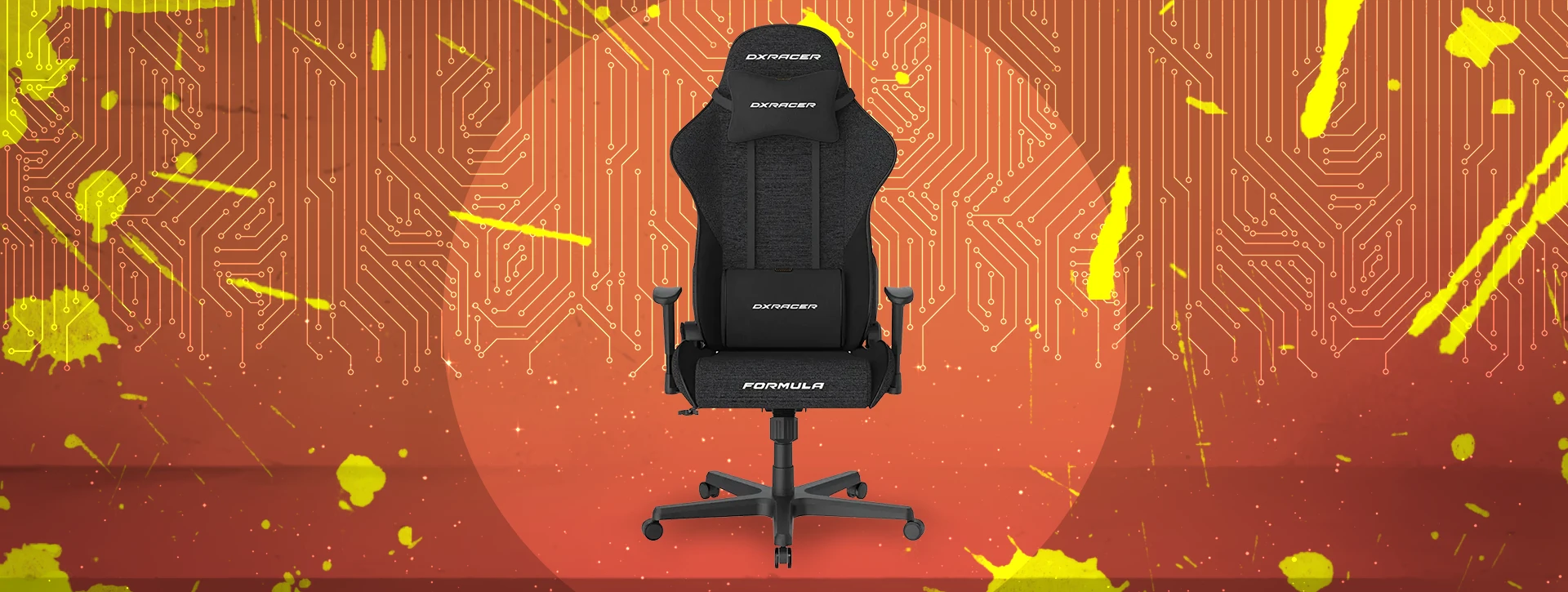 صندلی گیمینگ دی ایکس ریسر Dxracer Formula Series 2025 L Fabric Black