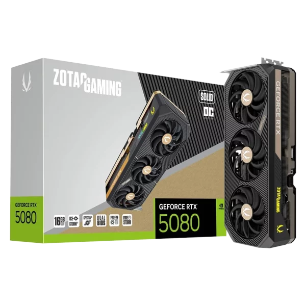 کارت گرافیک زوتک Gaming RTX 5080 16GB Solid OC