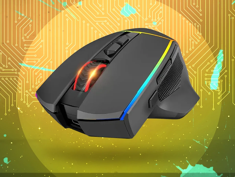موس بی‌سیم گیمینگ ردراگون Redragon M814 PRO RGB