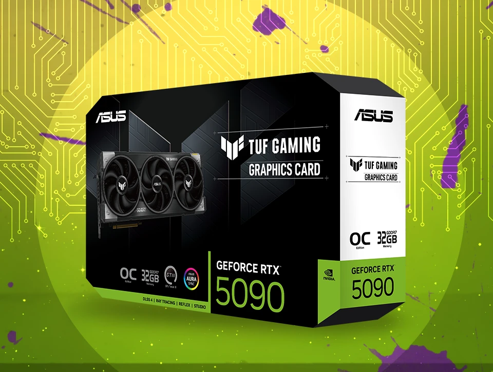 کارت گرافیک ایسوس ASUS TUF Gaming RTX 5090 32GB OC