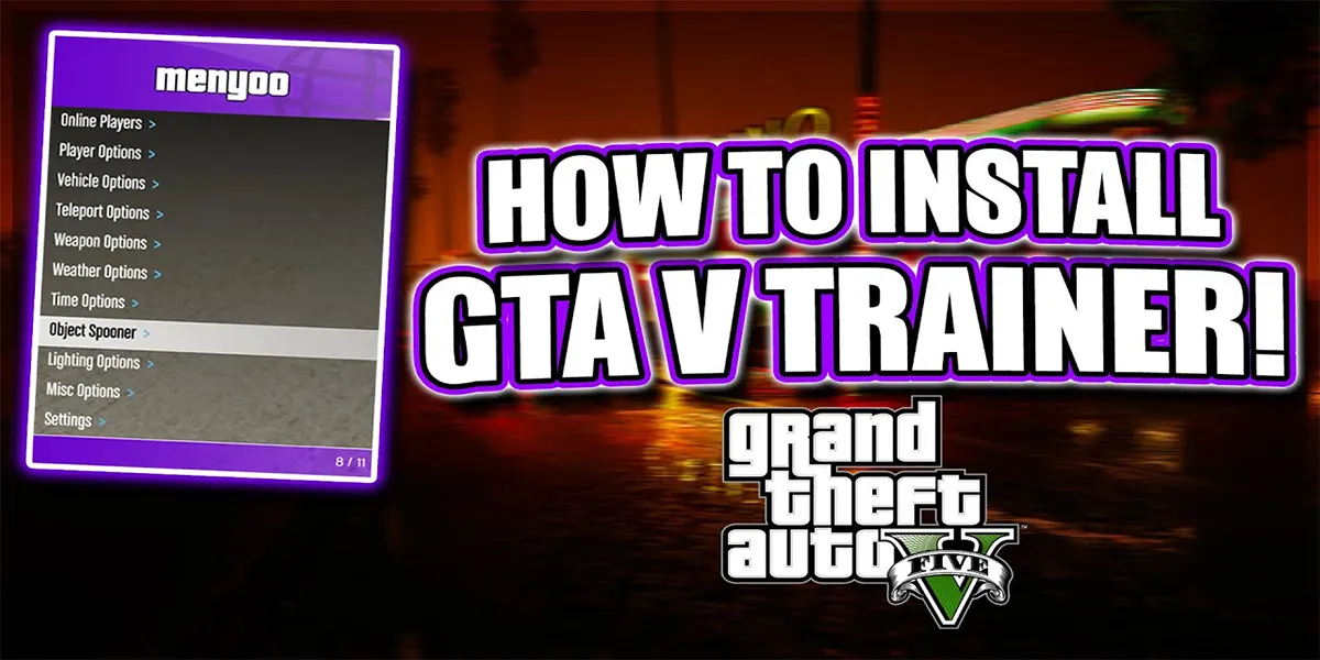 آموزش نصب ترینر منیو در GTA V