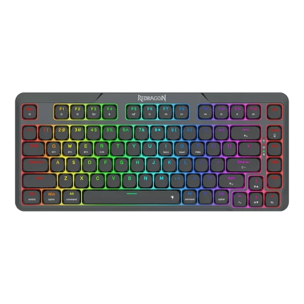 کیبورد بی سیم/باسیم مکانیکال گیمینگ ردراگون AETHER K706 PRO RGB