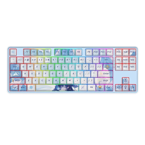 کیبورد بی سیم/باسیم مکانیکال گیمینگ ردراگون K707 AK PRO RGB