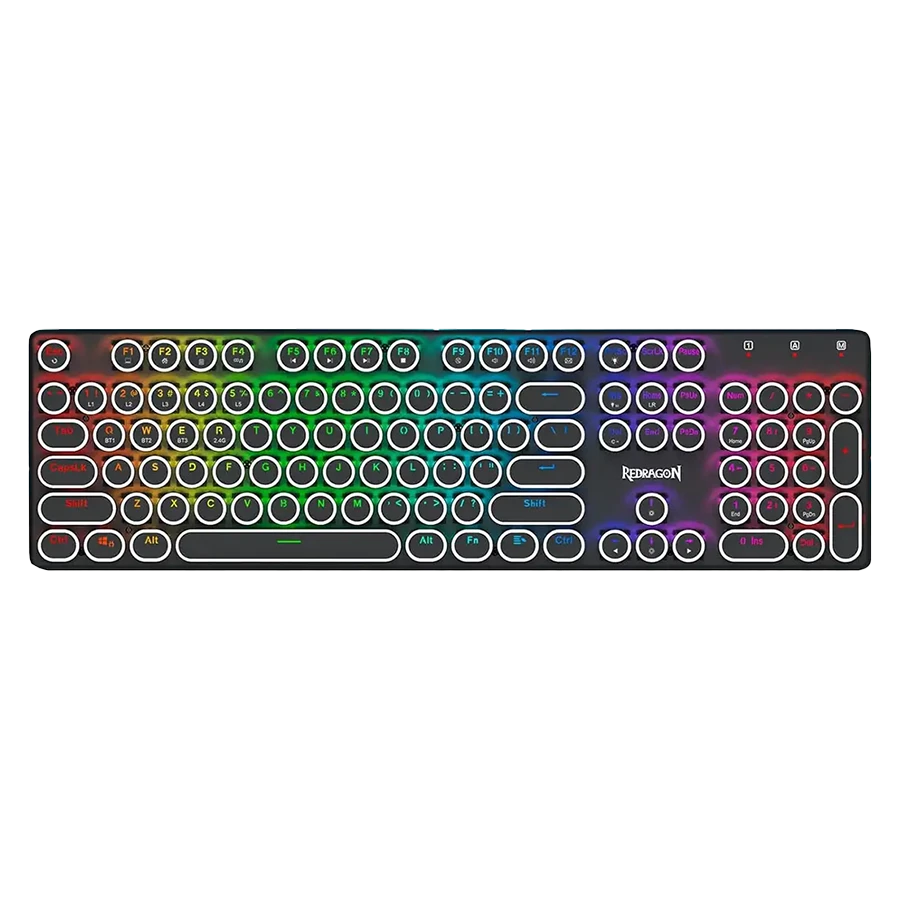 کیبورد بی سیم/باسیم مکانیکال گیمینگ ردراگون Flare Pro K710 RGB