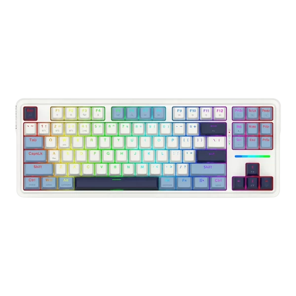 کیبورد بی سیم/باسیم مکانیکال گیمینگ ردراگون K728 WBB PRO RGB
