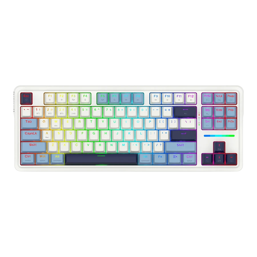 کیبورد بی سیم/باسیم مکانیکال گیمینگ ردراگون K728 WBB PRO RGB