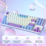 کیبورد بی سیم/باسیم مکانیکال گیمینگ ردراگون K707 WBP PRO RGB