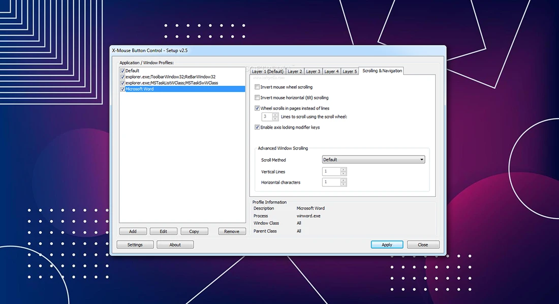 آموزش کار با X-Mouse Button Control