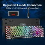 کیبورد بی سیم/باسیم مکانیکال گیمینگ ردراگون Flare Pro K710 RGB