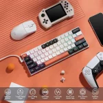 کیبورد مکانیکال گیمینگ ردراگون Fidd K683 WBO RGB