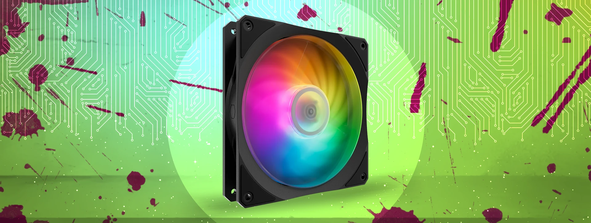 فن کیس کولر مستر COOLERMASTER Mobius 1۴0P ARGB