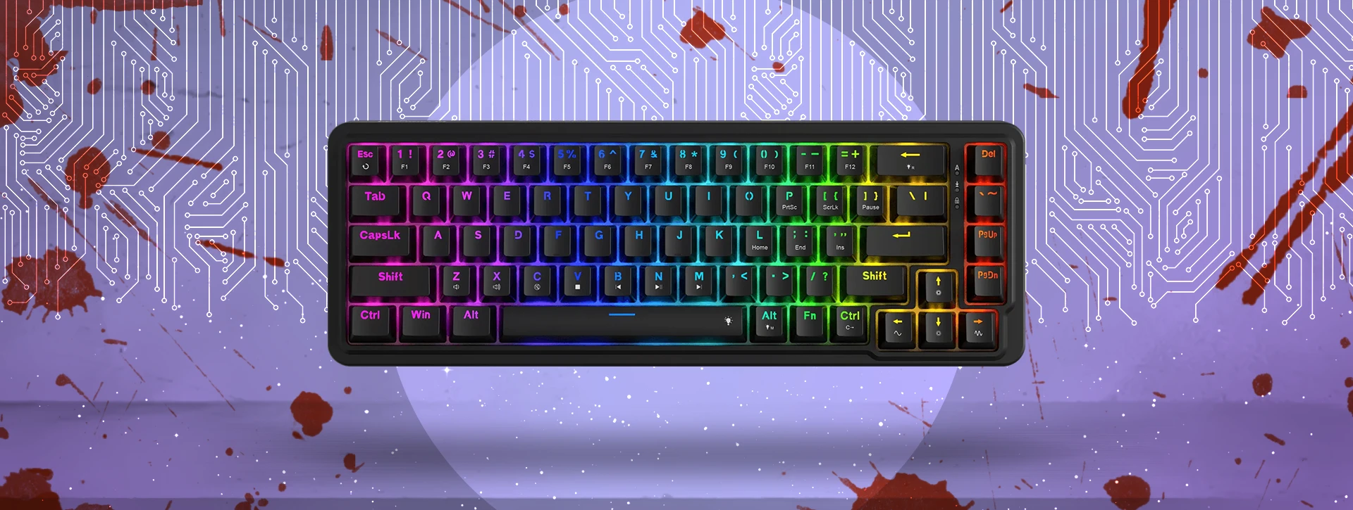 کیبورد مکانیکال گیمینگ ردراگون NOVA K709 RGB