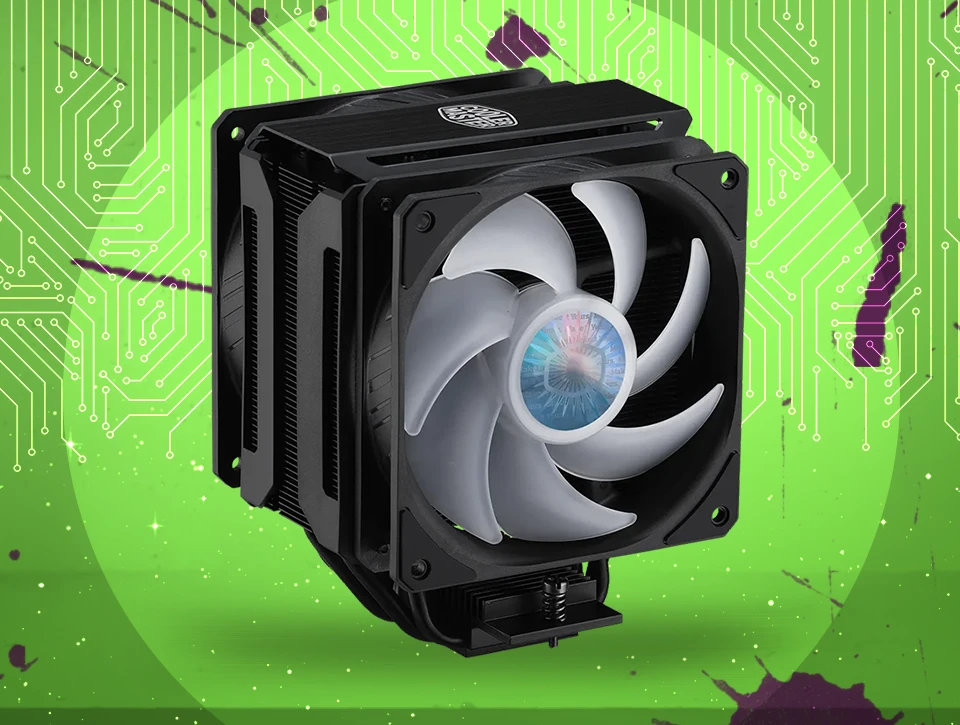 خنک کننده پردازنده کولر مستر MA612 Stealth ARGB