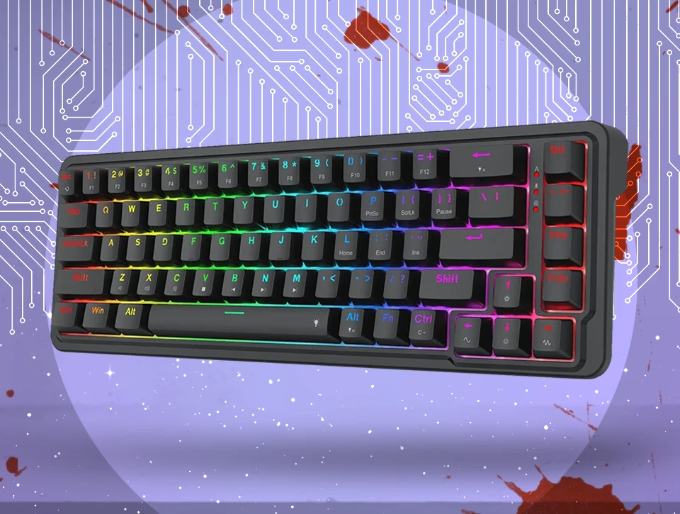 کیبورد مکانیکال گیمینگ ردراگون NOVA K709 RGB