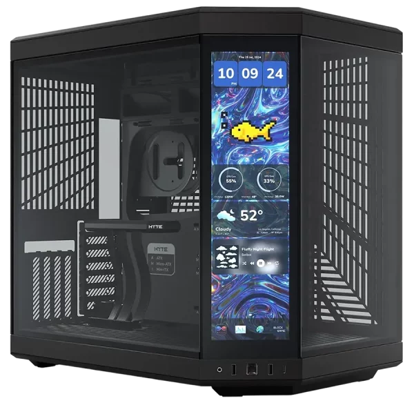 کیس گیمینگ هایت HYTE Y70 TOUCH Pitch Black