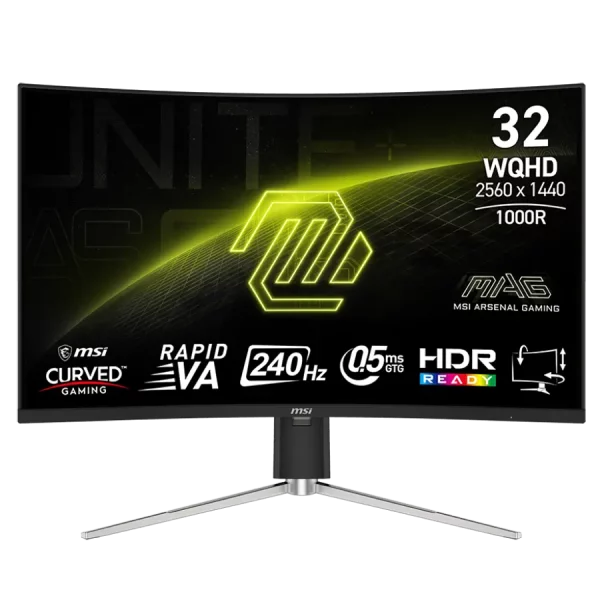 مانیتور ۳۲ اینچ ام اس آی MSI MAG 325CQRXF E2