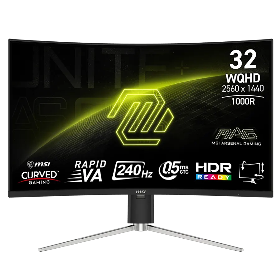 مانیتور ۳۲ اینچ ام اس آی MSI MAG 325CQRXF E2