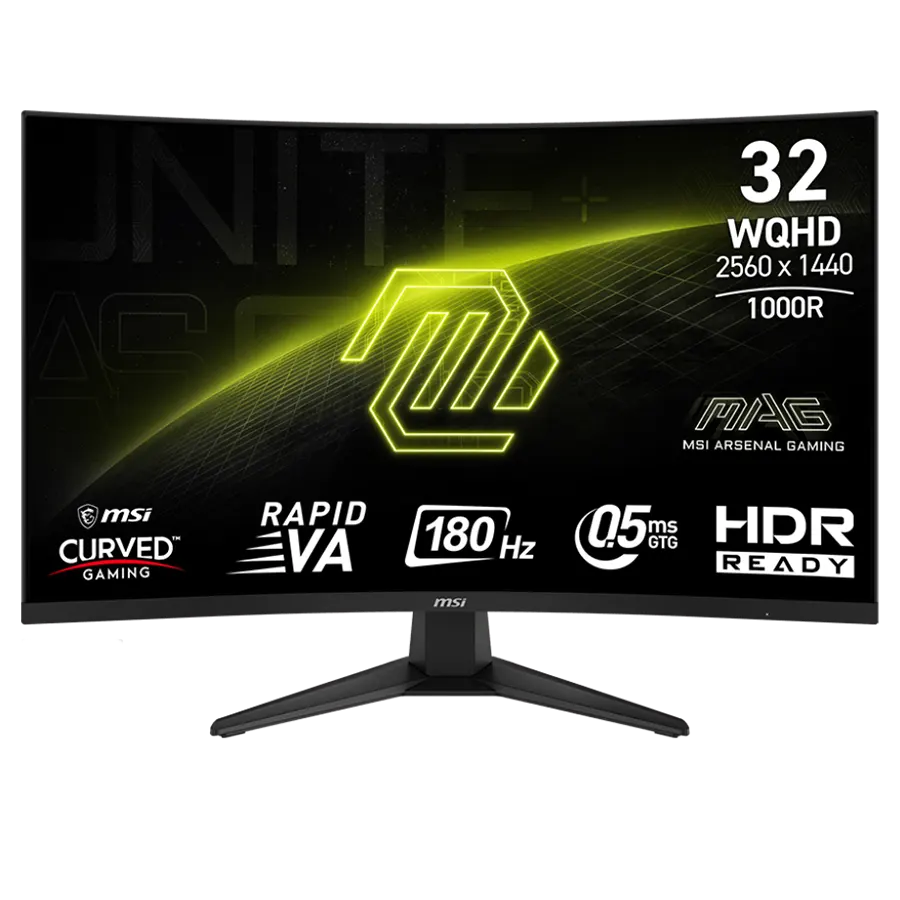 مانیتور ۳۲ اینچ ام اس آی MSI MAG 325CQF Black