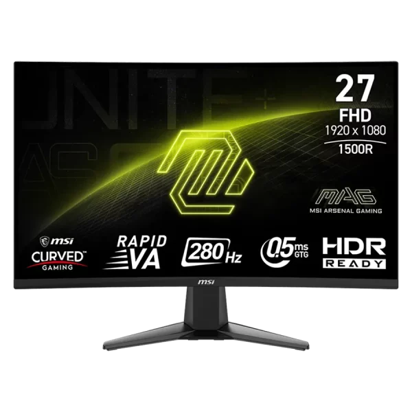 مانیتور ۲۷ اینچ ام اس آی مدل MSI MAG 276CXF Black
