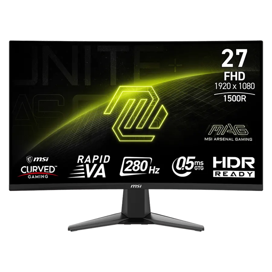 مانیتور ۲۷ اینچ ام اس آی مدل MSI MAG 276CXF Black