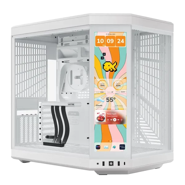 کیس گیمینگ هایت HYTE Y70 SNOW WHITE TOUCH INFINITE
