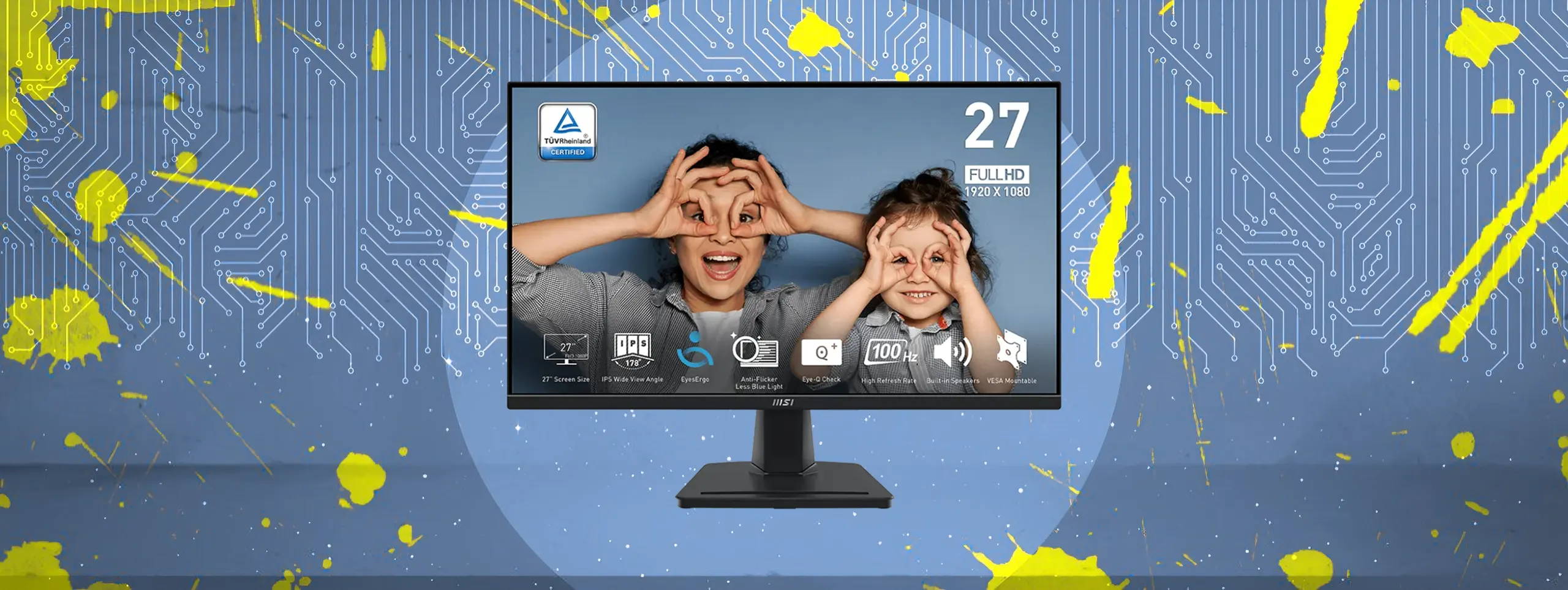 مانیتور۲۷ اینچ ام اس آی MSI PRO MP275