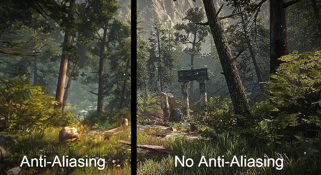 Anti-Aliasing در بازی‌های ویدئویی چیست