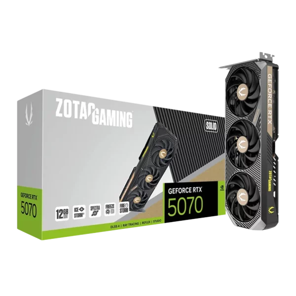 کارت گرافیک زوتک ZOTAC Gaming RTX 5070 12GB Solid