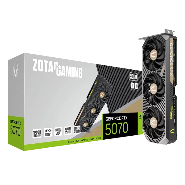 کارت گرافیک زوتک Gaming RTX 5070 12GB Solid OC