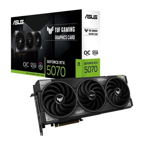 کارت گرافیک ایسوس ASUS TUF RTX 5070 12GB OC