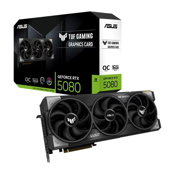 کارت گرافیک ایسوس ASUS TUF RTX 5080 16GB OC