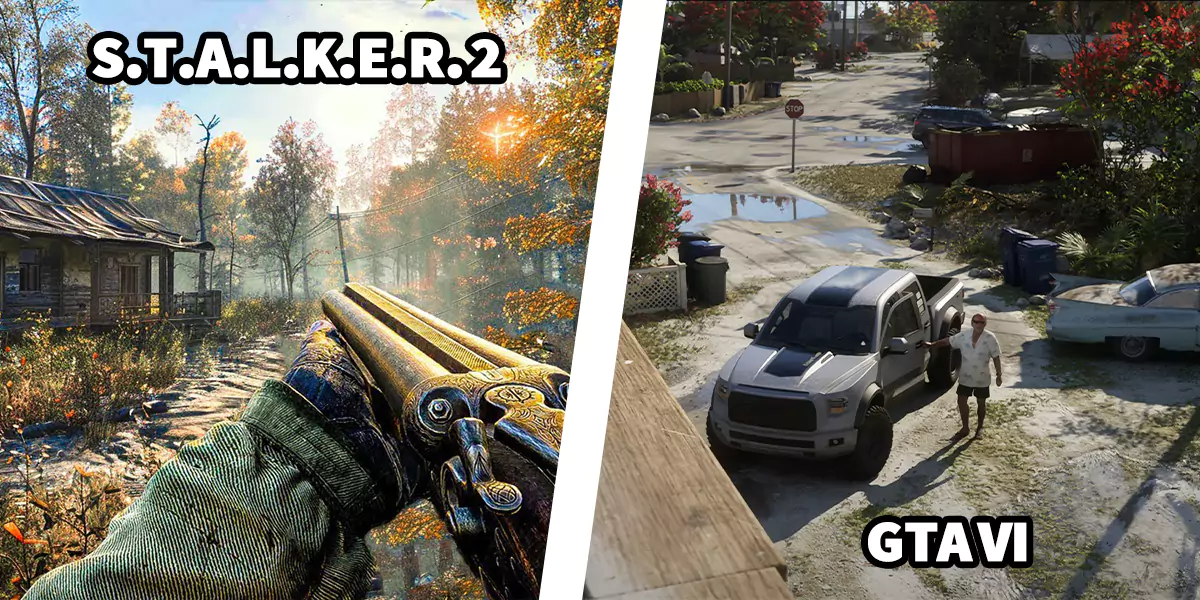 مقایسه گرافیک GTA VI با بازی‌های مورد انتظار سال 2025