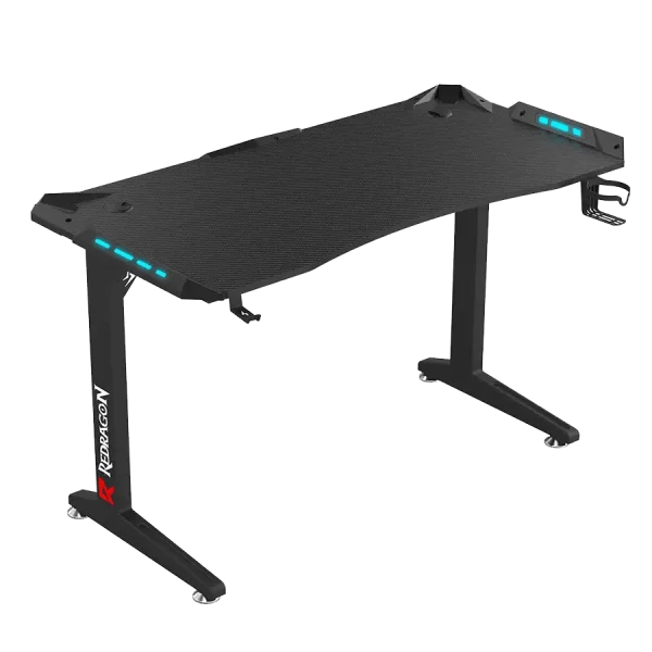میز گیمینگ ردراگون GD-3101BK 140cm LED RGB