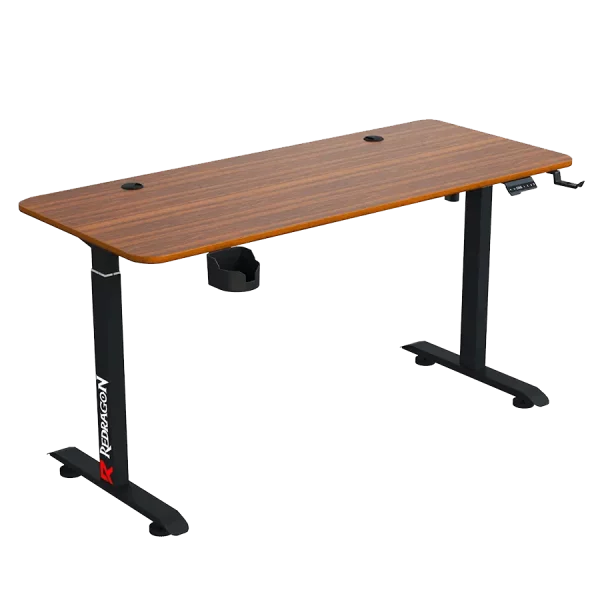 میز گیمینگ موتور دار ردراگون Redragon GD-3500NT-M 140cm Walnut