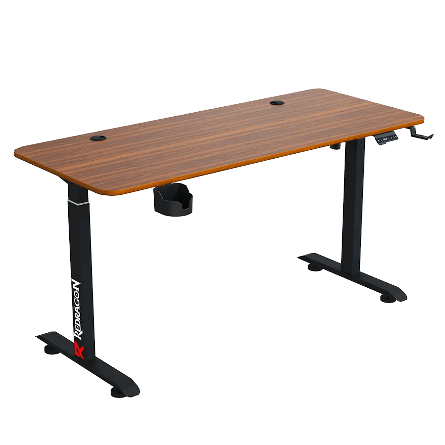 میز گیمینگ موتور دار ردراگون Redragon GD-3500NT-M 140cm Walnut