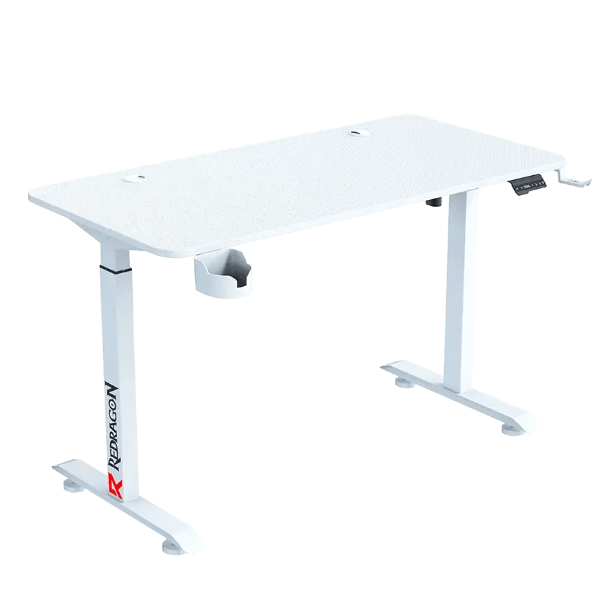 میز گیمینگ موتور دار ردراگون Redragon GD-3500W-M 140cm White