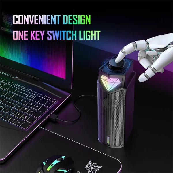 اسپیکر گیمینگ اونیکوما ONIKUMA L1 Black