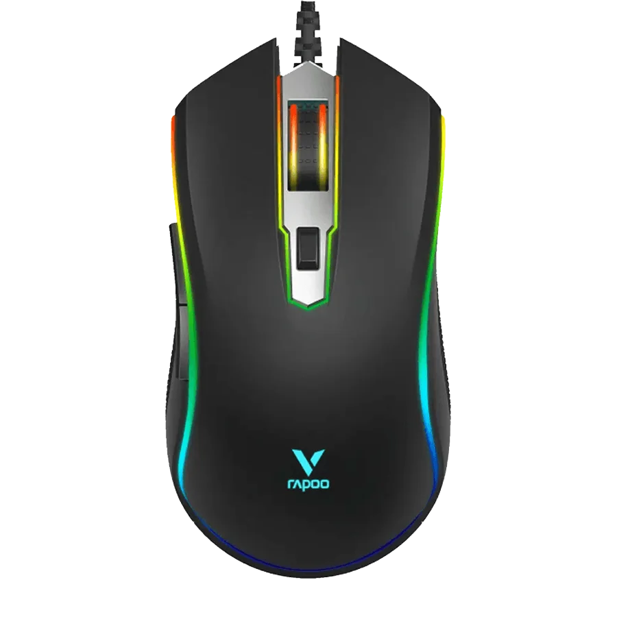 موس گیمینگ رپو Rapoo V25S Black