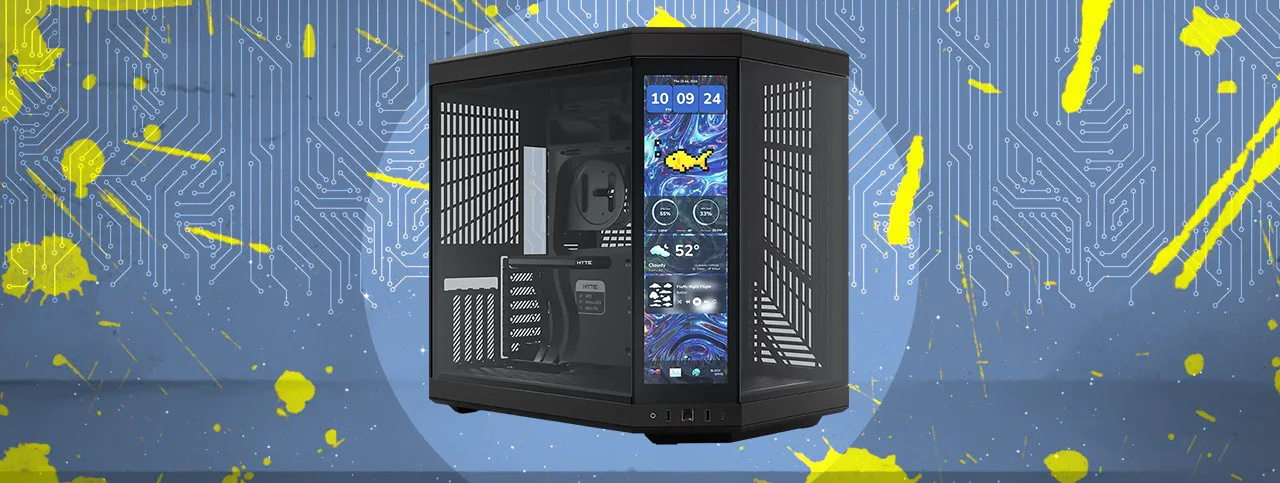 کیس گیمینگ هایت HYTE Y70 TOUCH Pitch Black