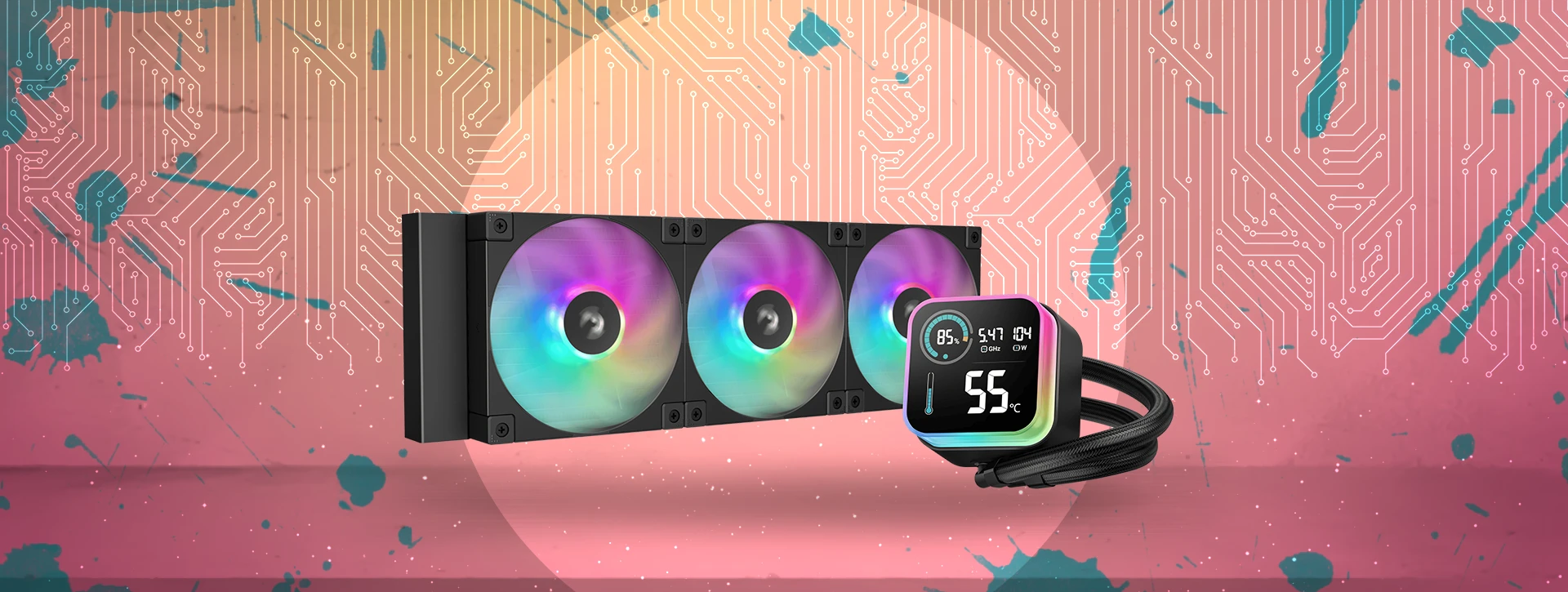 خنک کننده پردازنده مایع دیپ کول DeepCool LQ360