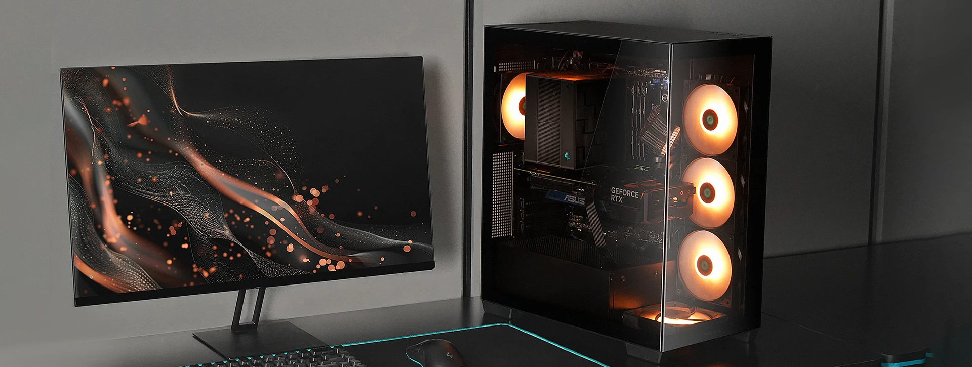 کیس گیمینگ دیپ کول مدل DeepCool CG580