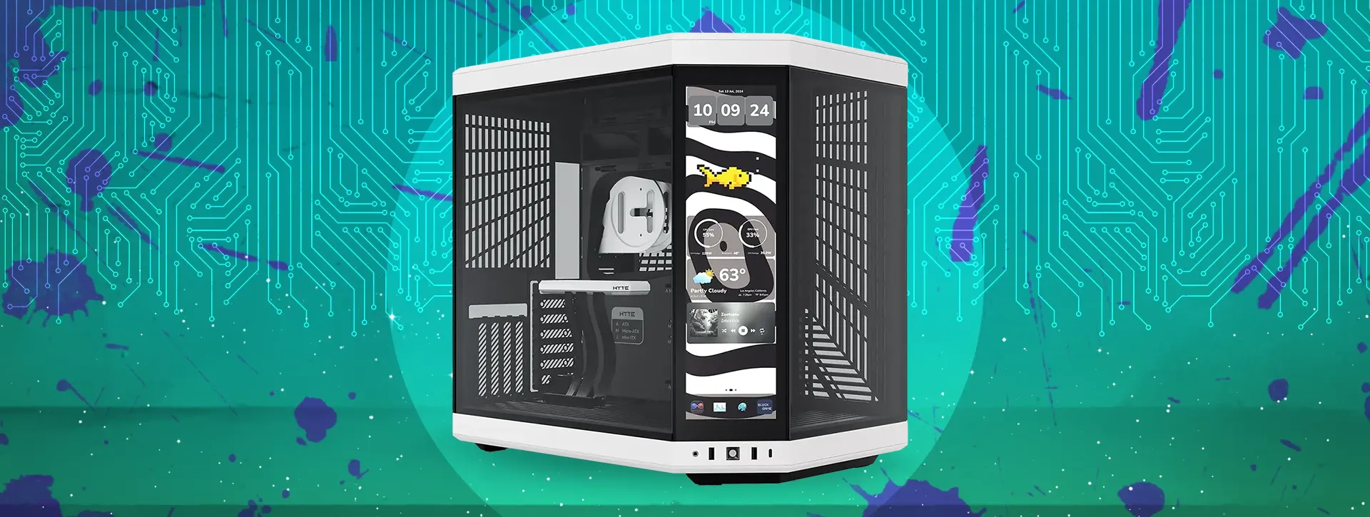 کیس گیمینگ هایت HYTE Y70 TOUCH INFINITE PANDA