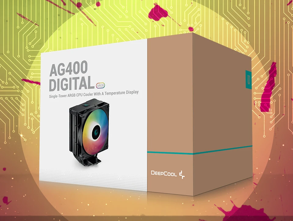 خنک کننده پردازنده دیپ کول DeepCool AG400 DIGITAL ARGB