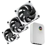 فن کیس هایت HYTE THICC FP12 PERFORMANCE LCP 3FAN PACK همراه با هاب فن NP50