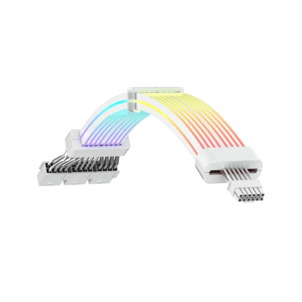 کابل اسلیو گیم مکس GAMEMAX 12VHPWR White