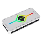 کنترل نورپردازی و سرعت فن گیم مکس V4.0 ARGB HUB PWM WH
